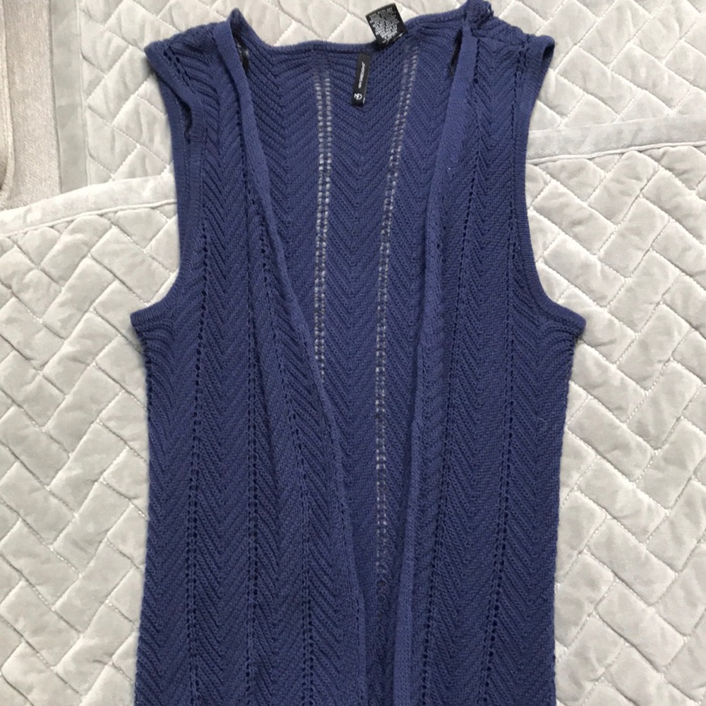 New Direction, Long knit sweater vest, size S